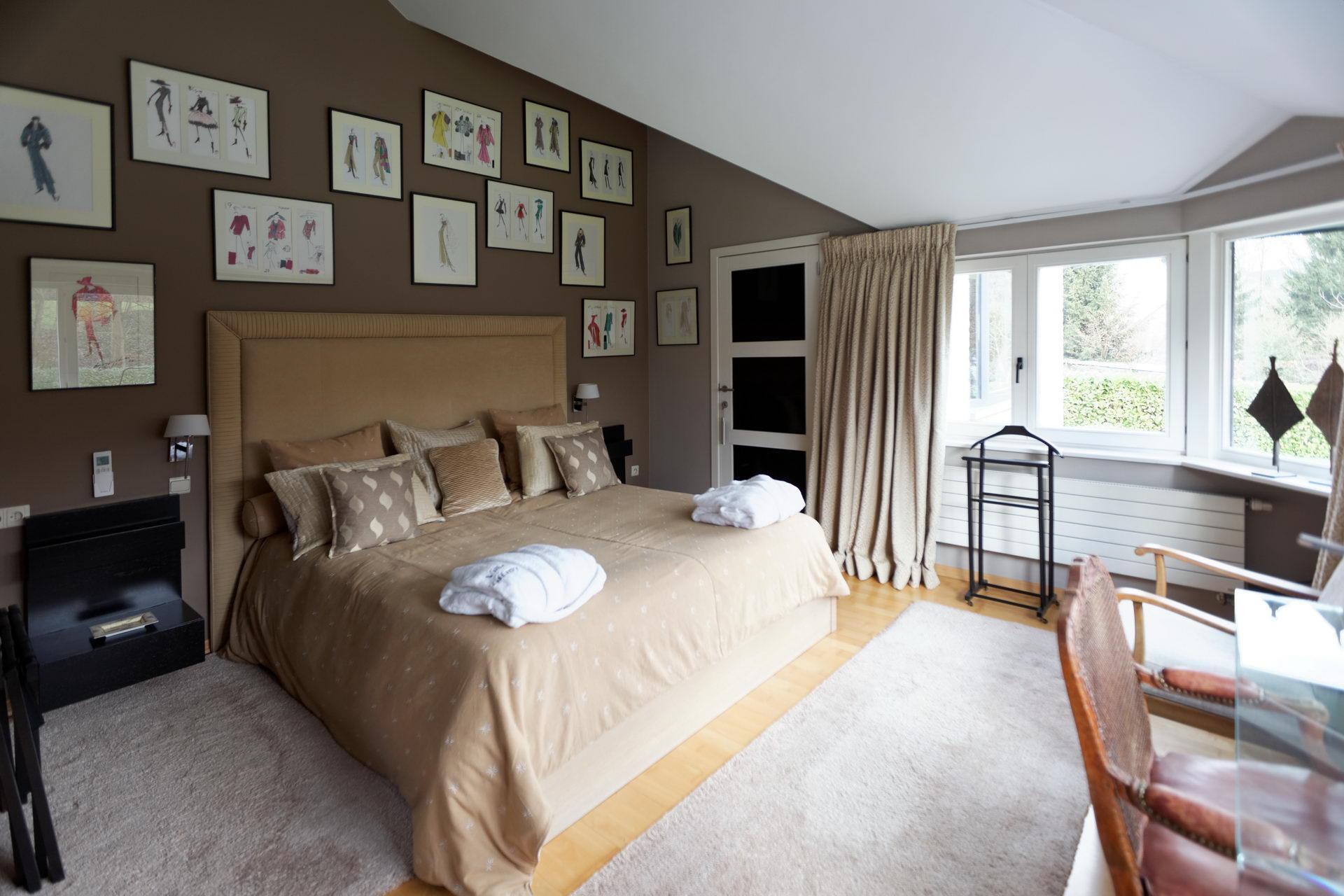 Chambre beige